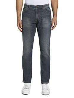 TOM TAILOR Herren Marvin Straight Jeans, 10281 - Mid Stone Wash Denim, 30/30 von TOM TAILOR