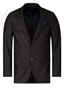 TOM TAILOR Herren Sakko 39002150911/NOS Suit Blazer minimal, Gr. 52, Grau (2202 Plummet Grey Deluxe) von TOM TAILOR