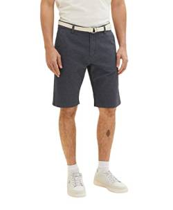 TOM TAILOR Herren Slim Chino Bermuda Shorts mit Gürtel von TOM TAILOR