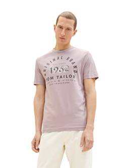 TOM TAILOR Herren T-Shirt mit Print aus Baumwolle von TOM TAILOR