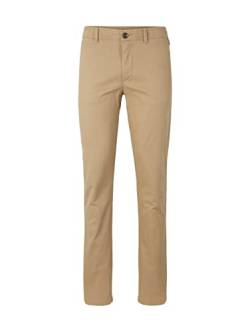 TOM TAILOR Herren Travis Slim Chino Hose mit Stretch, 11612 - Everglade Beige, 38/32 von TOM TAILOR