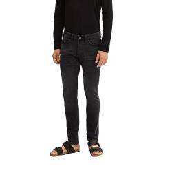 TOM TAILOR Herren Troy Slim Jeans 1032767, 10273 - Dark Stone Black Black Denim, 31W / 30L von TOM TAILOR