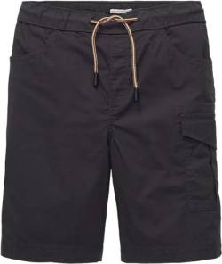 TOM TAILOR Jungen 1036647 Kinder Loose Fit Cargo Shorts, 29476-Coal Grey, 128 von TOM TAILOR