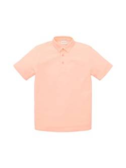 TOM TAILOR Jungen 1037257 Kinder Basic Polo Shirt, 31670-Soft Neon Pink, 164 von TOM TAILOR