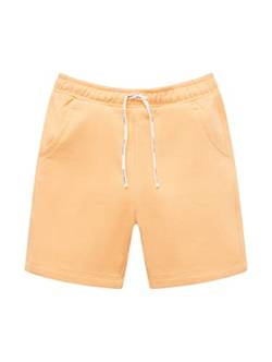 TOM TAILOR Jungen Basic Sweat Shorts 1031883, Orange, 116-122 von TOM TAILOR