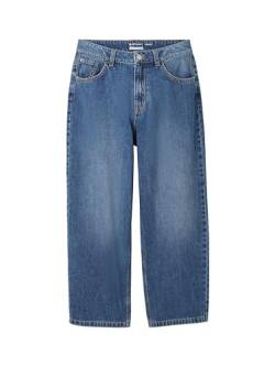 TOM TAILOR Jungen Kinder Baggy Fit Jeans, 10110 - Blue Denim, 134 von TOM TAILOR