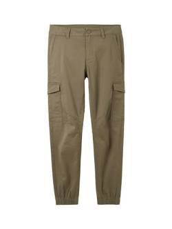 TOM TAILOR Jungen Kinder Basic Regular Fit Cargo Hose, 10415 - Dusty Olive Green, 140 von TOM TAILOR