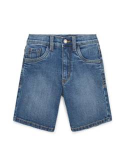 TOM TAILOR Jungen Kinder Bermuda Jeans Shorts 1035696, Blau, 104 von TOM TAILOR