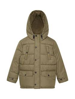 TOM TAILOR Jungen Kinder Parka mit Fütterung 1033350, Grün, 92-98 von TOM TAILOR