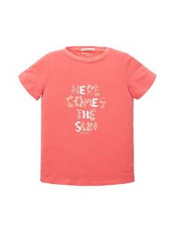 TOM TAILOR Mädchen 1036086 Kinder T-Shirt, 32123 - Pink Dream, 128 von TOM TAILOR