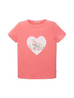 TOM TAILOR Mädchen 1036089 Kinder T-Shirt, 32123 - Pink Dream, 92 von TOM TAILOR