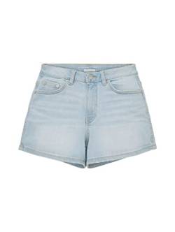TOM TAILOR Mädchen 1036144 Bermuda Jeans Shorts, 10117 - Used Bleached Blue Denim, 134 von TOM TAILOR