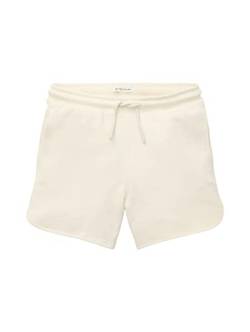 TOM TAILOR Mädchen 1036423 Kinder Bermuda Sweatpants Shorts, 13808 - Creme, 140 von TOM TAILOR