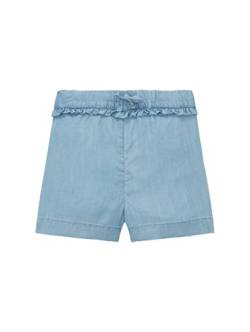 TOM TAILOR Mädchen 1036713 Kinder Jeans Shorts, 10151-Light Stone Bright Blue Denim, 116 von TOM TAILOR