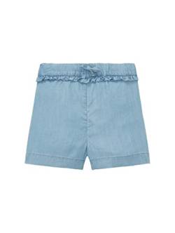 TOM TAILOR Mädchen 1036713 Kinder Jeans Shorts, 10151-Light Stone Bright Blue Denim, 98 von TOM TAILOR