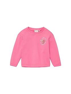 TOM TAILOR Mädchen 1037947 Sweatshirt mit Pailletten, 15799-carmine pink, 116/122 von TOM TAILOR