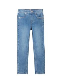 TOM TAILOR Mädchen Kinder Basic Treggings Skinny Jeans, 10119 - Used Mid Stone Blue Denim, 110 von TOM TAILOR