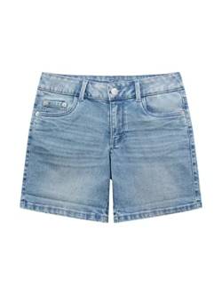 TOM TAILOR Mädchen Kinder Bermuda Jeans Shorts 1031557, Blau, 164 von TOM TAILOR