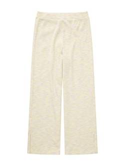 TOM TAILOR Mädchen Kinder Strickhose mit Schlitz 1035148, Weiß, 140 von TOM TAILOR