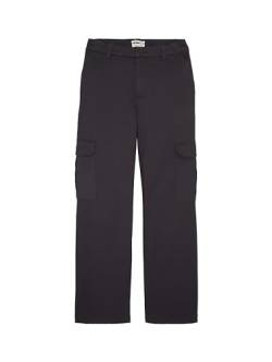 TOM TAILOR Mädchen Kinder Wide Leg Cargo Hose , coal grey, 134 von TOM TAILOR