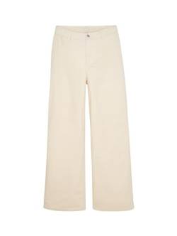 TOM TAILOR Mädchen Kinder Wide Leg Cord-Hose, Light Sand, 152 von TOM TAILOR