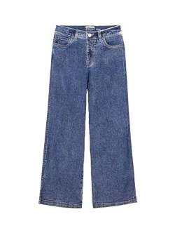 TOM TAILOR Mädchen Kinder Wide Leg Fit Jeans, 10110 - Blue Denim, 152 von TOM TAILOR