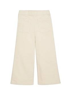 TOM TAILOR Mädchen Kinder Wide Leg Stoffhose, Light Sand, 110 von TOM TAILOR