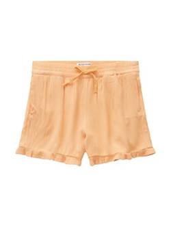 TOM TAILOR Mädchen Shorts mit Rüschendetail 1031846, Orange, 92 von TOM TAILOR