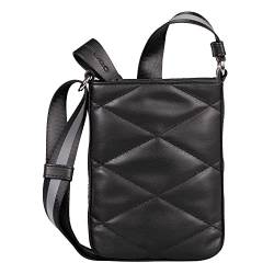 TOM TAILOR Mica Damen Handytasche Umhängetasche Mittelgroß Schwarz von TOM TAILOR