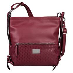 TOM TAILOR bags Elin Vintage Damen Umhängetasche Crossbody Bag Mittelgroß Rot von TOM TAILOR