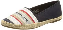 Tom Tailor Damen 3292002 Slipper, Navy-red, 38 EU von TOM TAILOR