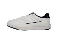 Tom Tailor Herren 5382802 Sneaker, White-Navy, 40 EU von TOM TAILOR