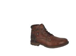 Tom Tailor Herren 6380410001 Mode-Stiefel, Cognac, 41 EU von TOM TAILOR