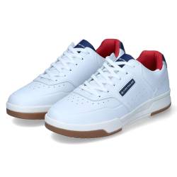 Tom Tailor Herren 7480290001 Sneaker, White-Navy, 41 EU von TOM TAILOR