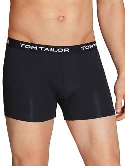 Tom Tailor Underwear Herren 70237-6061 Retroshorts, Schwarz (Black-Black-Black 9303), Medium (Herstellergröße: M/5) (3er Pack) von TOM TAILOR