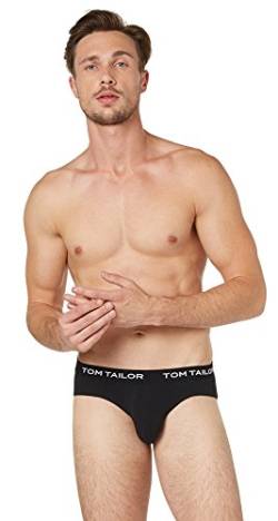 Tom Tailor Underwear Herren 70238-6061 Slip, Schwarz (Black-Black-Black 9303), Small (Herstellergröße: S/4) (3er Pack) von TOM TAILOR