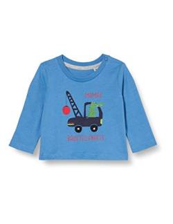 Tom Tailor Unisex Baby Langarmshirt T-Shirt, Chalky Azure|Blue, 50/56 von TOM TAILOR