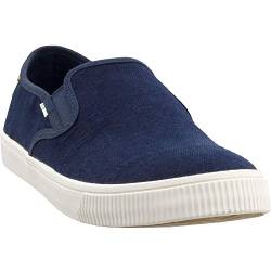 TOMS BAJA Slipper Canvas Herren - Marineblau - Gr. 45 EU von TOMS