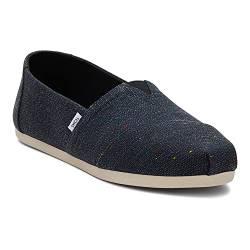 TOMS Damen Alpargata Flacher Slipper, Black Speckled, 35.5 EU von TOMS