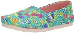 TOMS Damen Alpargata Flacher Slipper, Blau/Mehrfarbig, 38.5 EU von TOMS