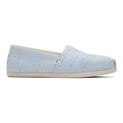 TOMS Damen Alpargata Flacher Slipper, Pastel Blue Speckled, 35.5 EU von TOMS