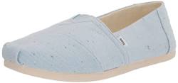 TOMS Damen Alpargata Flacher Slipper, Pastel Blue Speckled, 36.5 EU von TOMS