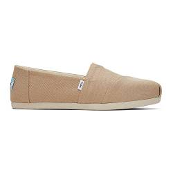 TOMS Damen Alpargata Refibra Tencel Flacher Slipper, Haferflocken, 36.5 EU von TOMS