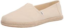 TOMS Damen Alpargata Rope Classic Flacher Slipper, Natural White, 36 EU von TOMS