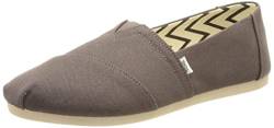 TOMS Damen Alpargata aus recycelter Baumwolle Flache Slipper, Ash Recycled Cotton Canvas , 38.5 EU von TOMS