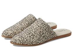 TOMS Damen Jade Flacher Slipper, Nebel-beflockter Mini-Gepard, 42 EU von TOMS