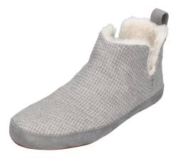 TOMS Damen Lola Hausschuh, Graues metallisches Waffelmuster, 36.5 EU von TOMS