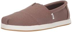 TOMS Herren Alp FWD Flacher Slipper, Baumwollleinen, recycelt, Taupe, Grau, 45 EU von TOMS