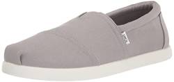 TOMS Herren Alp FWD Flacher Slipper, Grau recycelte Baumwollleinwand, 44.5 EU von TOMS