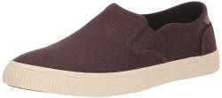 TOMS Herren Baja Sneaker, Dunkelbrauner Heritage Canvas, 40.5 EU von TOMS